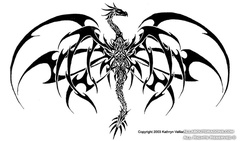 0035-tribal dragon t